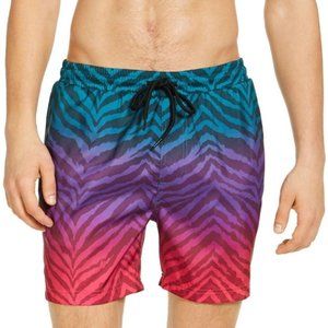 INC. Men's Diego Ombre 5" Swim Trunk XXL